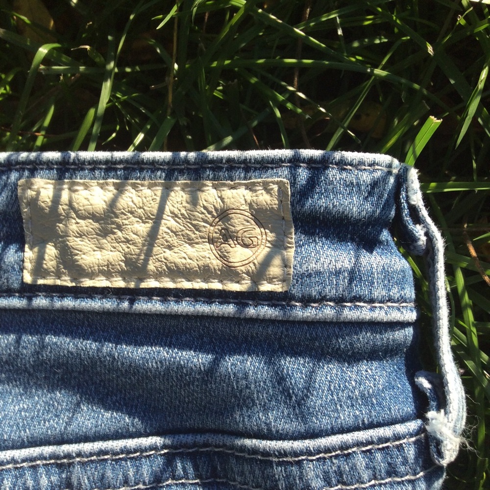 AG Super Skinny Leggings Ripped Jeans - Picture 8 of 8